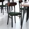 Flash Furniture Green Vinyl Dining Chairs - Walnut Wood Backs, 2PK 2-XU-DG6V5GNV-WAL-GG - alternate 1